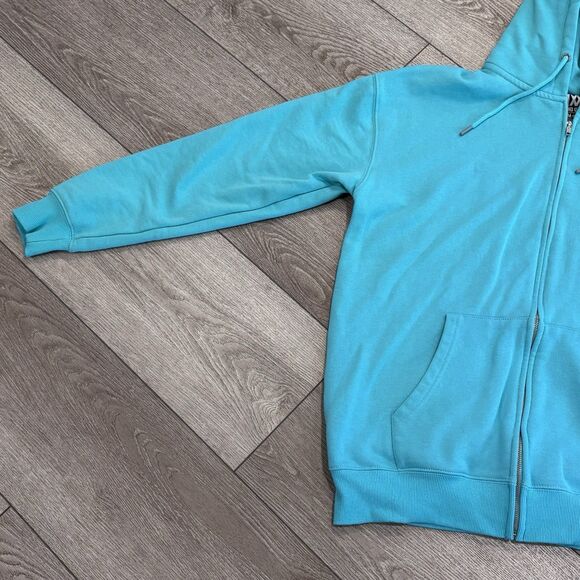 Dixxon Flannel Company Mens Large Full Zip Blue Hoodie Working Class Heroes - Picture 3 of 9